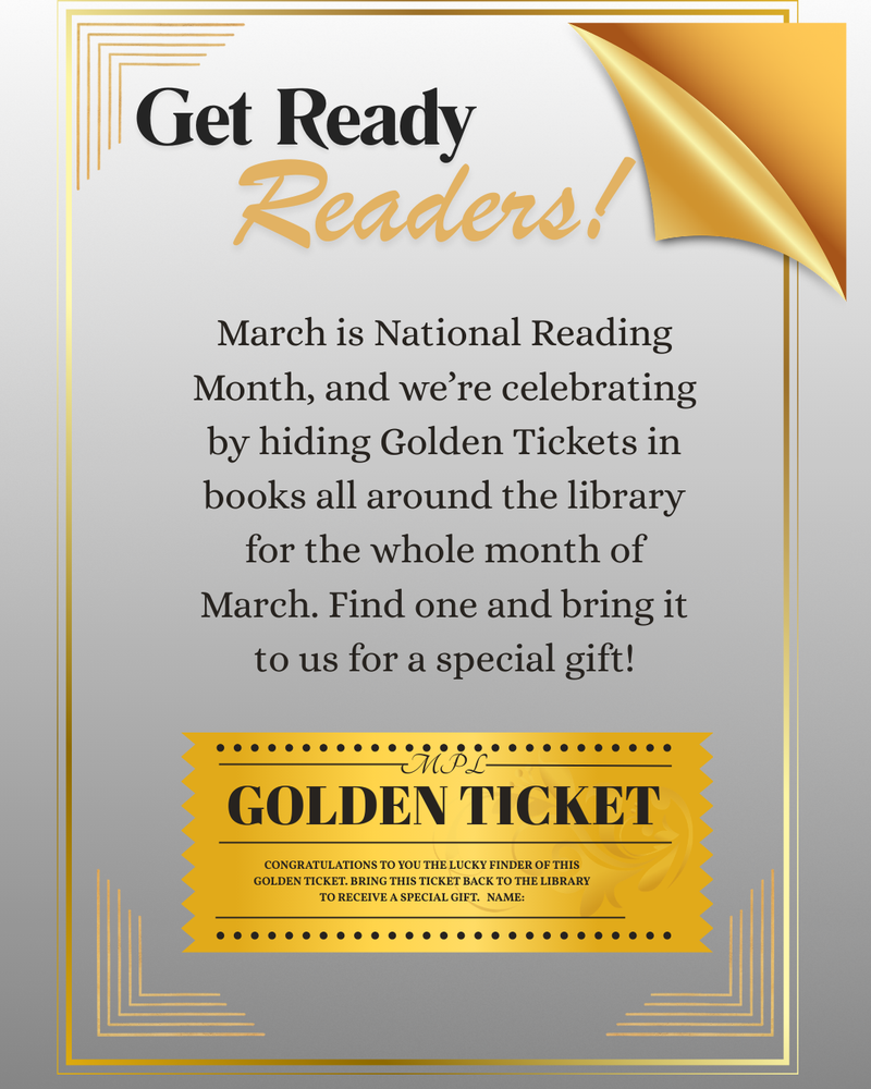 MARCH IS READING MONTH