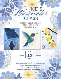 Kid's Watercolor Class