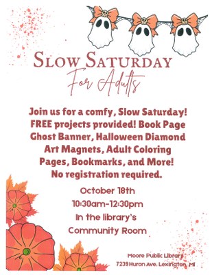 Slow Saturday Slow Saturday