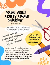 Crafty Corner Saturday for Teens