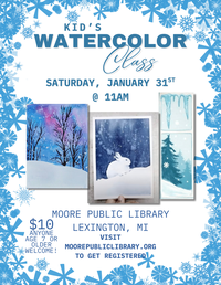 Kid's Watercolor Class