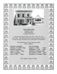 Library Board Meeting