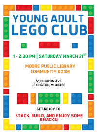 YOUNG ADULT LEGO CLUB