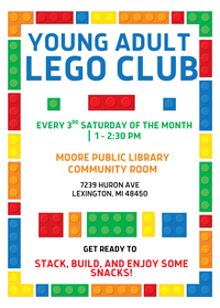 YOUNG ADULT LEGO CLUB